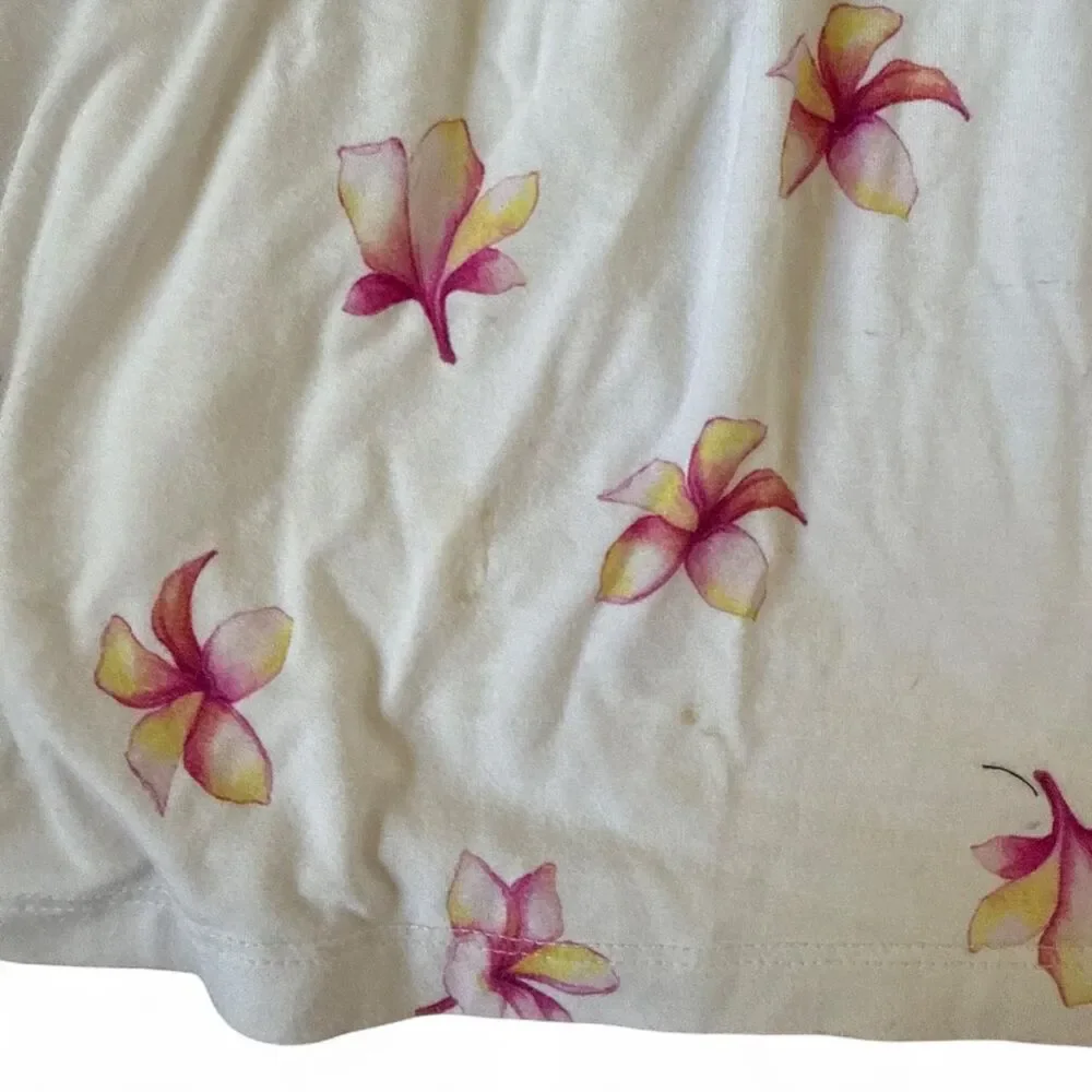 Coco Moon Hawaii Plumeria Bamboo Dress Girls Size 4T